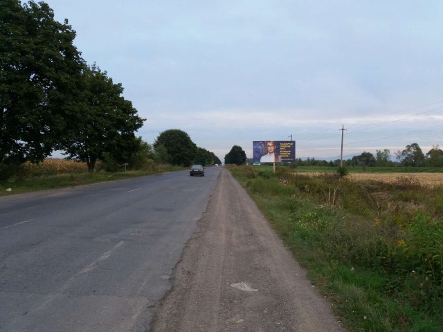 Щит 6x3,  с.Сокирниця, в сторону м.Тячів, трасса Рогатин-Мукачево в сторону Тячева