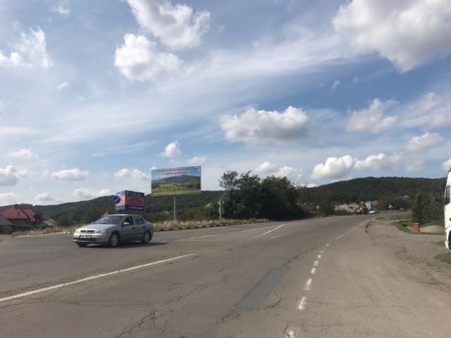Щит 6x3,  с.Велика Копаня, пост ПОЛІЦІЇ, перевал, в сторону м. Мукачево, траса Мукачево - Івано-Франківськ