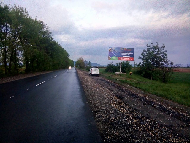 Щит 6x3,  Траса з с. Вілок, в сторону м. Виноградово