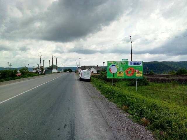 Щит 6x3,  Рокосово, переїзд в сторону Ужгорода
