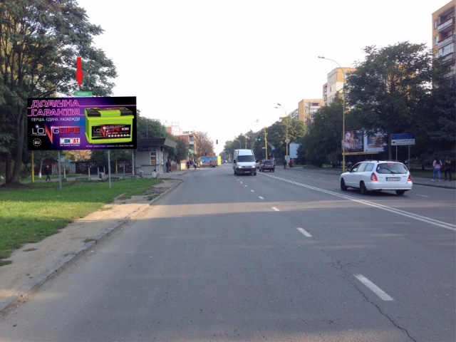 Щит 6x3,  м. Ужгород, вул. Мінайська – Галана (8 березня)