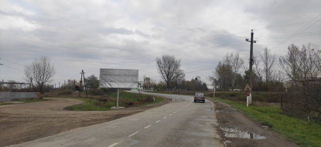 Щит 6x3,  вул. Центральна, в сторону Виноградів