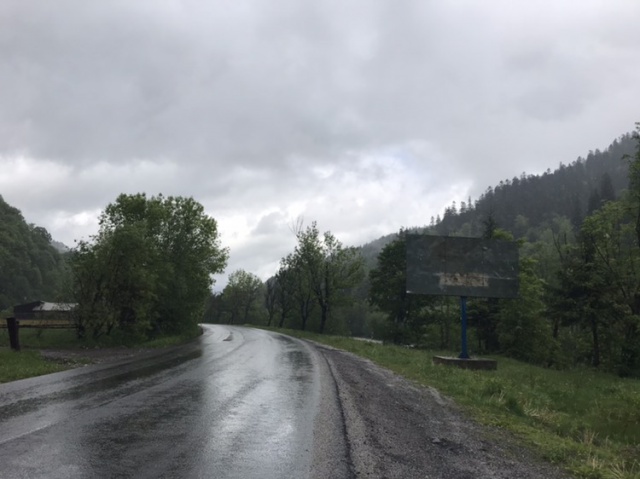 Щит 6x3,  смт.Ясіня, виїзд з міста, в сторону м.Ів.Франківськ