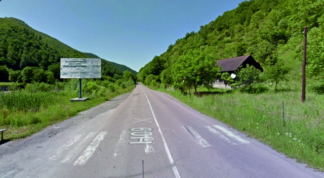 Щит 6x3,  с.Ділове,вул.Головна, в сторону м.Тячів, (вїзд)