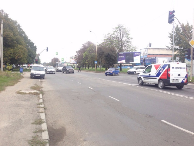 Щит 6x3,  м. Ужгород,  вул. Гагаріна – Краснодонців