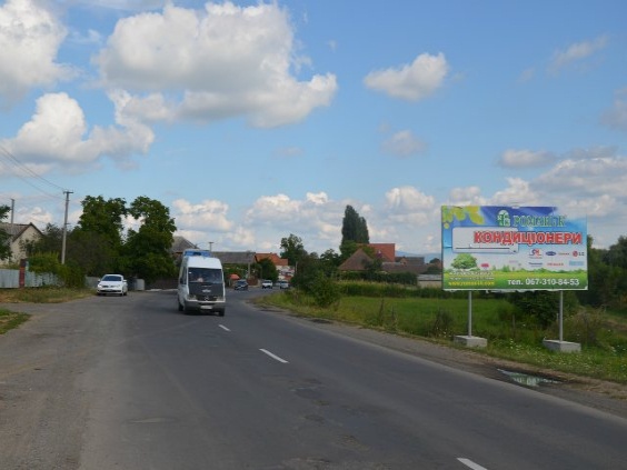Щит 6x3,  с.Сільце, вул, Головна, траса Мукачево-Івано-Франківськ, в сторону м.Хуст