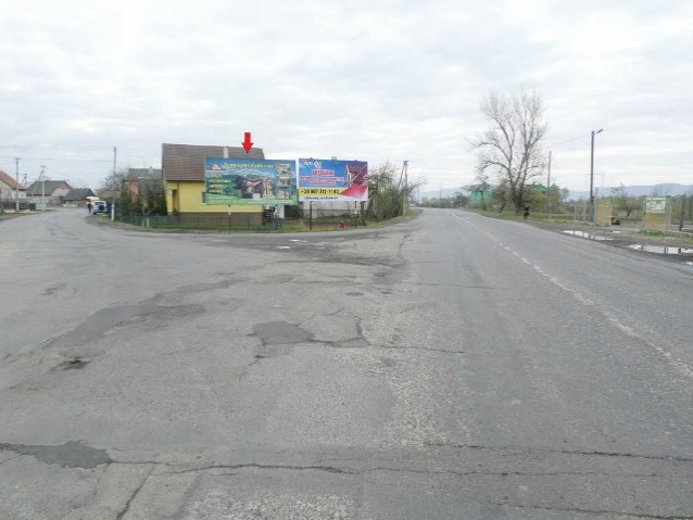 Щит 6x3,  с.Сокирниця, в сторону м.Тячів, трасса Мукачево-Рогатин