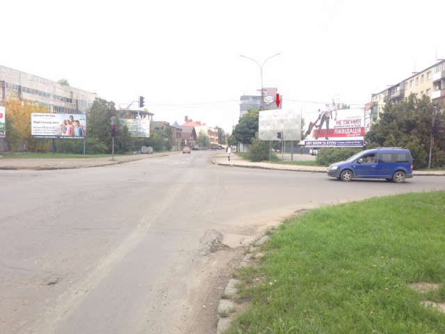 Щит 6x3,  м. Ужгород вул.Грушевського - Заньковецької