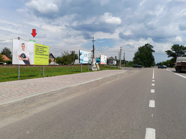 Щит 6x3,  с. Бедевля, в сторону м. Рахів