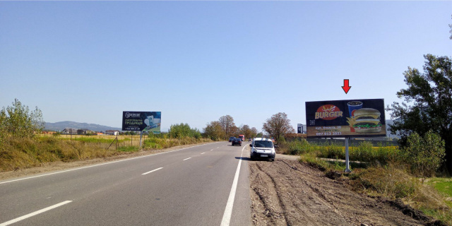 Щит 6x3,  В'їзд в м. Тячів зі сторони м. Хуст, траса Мукачево-Рогатин