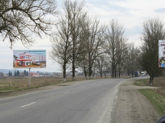 Щит 6x3,  В'їзд в м. Тячів, біля АЗС UPG, Маркет, супермаркету Барва зі сторони м. Хуст, траса Мукачево-Рогатин